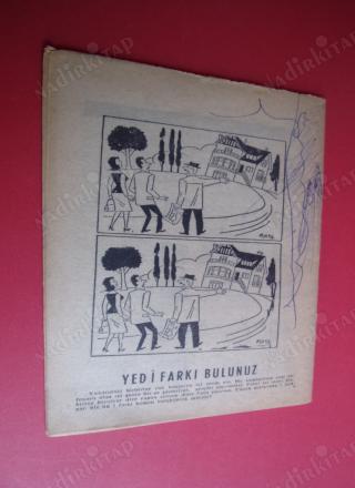 TÜRKİYENİN İLK HAFTALIK BİLMECE DERGİSİ SAYI.11-1958