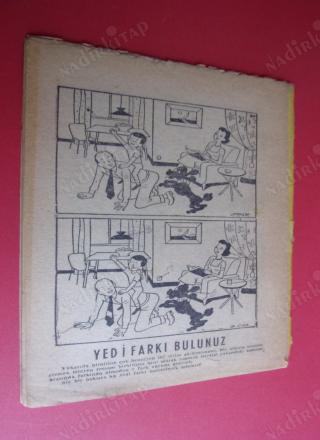 TÜRKİYENİN İLK HAFTALIK BİLMECE DERGİSİ SAYI.10-1958