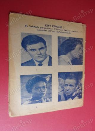 TÜRKİYENİN İLK HAFTALIK BİLMECE DERGİSİ SAYI.2-1958