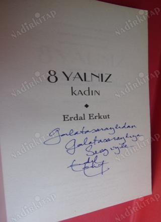 8 YALNIZ KADIN , KOMİSER AGNES SERİSİ , İMZALI