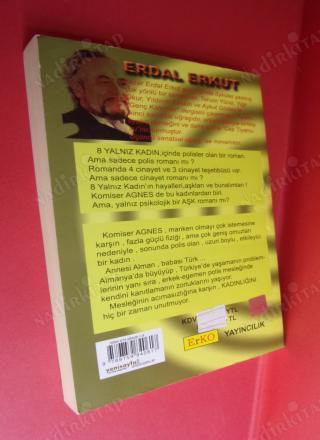 8 YALNIZ KADIN , KOMİSER AGNES SERİSİ , İMZALI