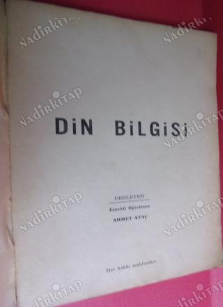 DİN BİLGİSİ