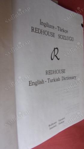 İNGİLİZCE-TÜRKÇE REDHOUSE SÖZLÜĞÜ.