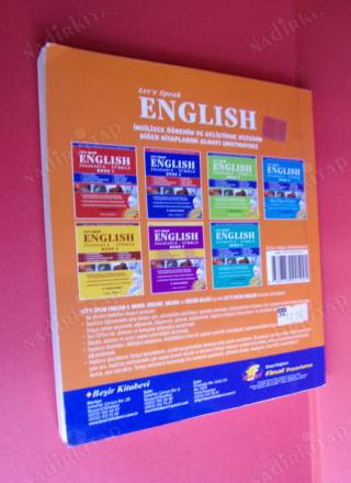 LET'S SPEAK ENGLISH İNGİLİZCE-TÜRKÇE BOOK . 3- ( ses CD si ile birlikte )