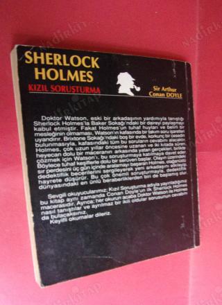 SHERLOCK HOLMES - KIZIL SORUŞTURMA