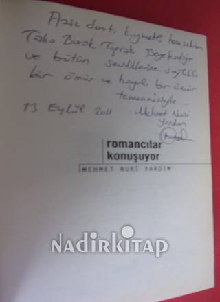 ROMANCILAR KONUŞUYOR..İMZALI..