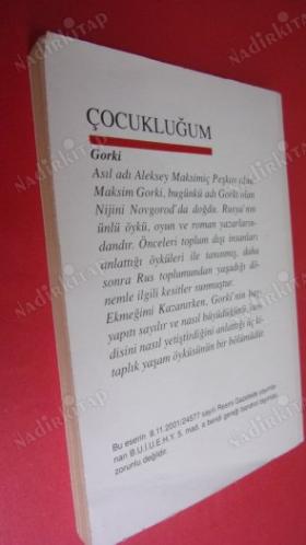 GORKİNİN ÇOCUKLUĞUM