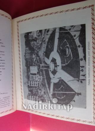 TAKSİM CUMHURİYET ABİDESİ ŞEREF DEFTERİ- 50 YIL.. 1923-1973.. İMZALI..