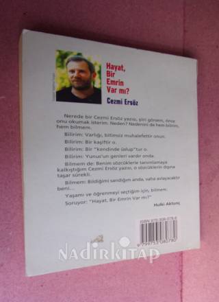 HAYAT BİR EMRİN VAR MI?