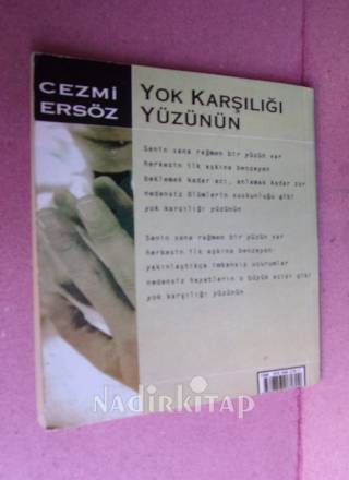 YOK KARŞILIĞI YÜZÜNÜN