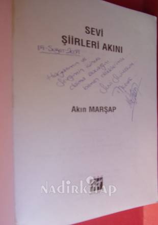 SEVİ ŞİİRLERİ AKINI (İMZALI)