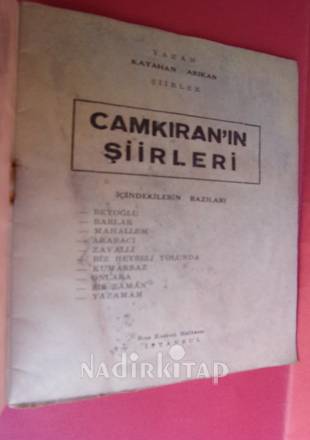 CAMKIRAN'IN ŞİİRLERİ