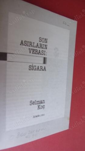 SON ASIRLARIN VEBASI SİGARA