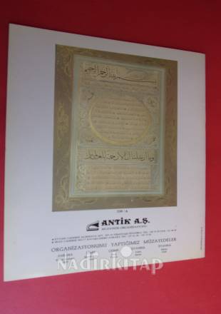 ANTİK. A.Ş. 132 MÜZAYEDE .4.KASIM.1990