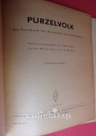 Purzelvolk-Ein Turnbuch für die ersten vier Schuljahre