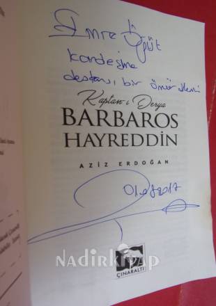 KAPTAN-I DERYA BARBAROS HAYREDDİN PAŞA.. İMZALI..