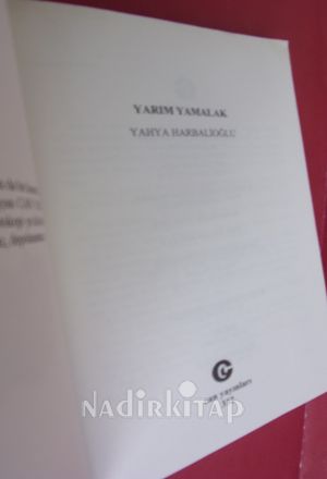 YARIM YAMALAK..Birinci Basım..