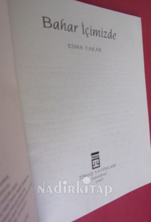 BAHAR İÇİMİZDE