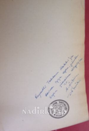 HAYAT VE BİZ.. A. ÖZTÜRKE ..İMZALI..