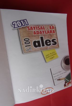 2011 Sayısal - EA Adaylara ALES Sözel Yetenek - Sayısal Yetenek