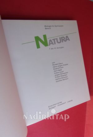 BİOLOGİE FÜR GYMNASİEN BAND 2 NATURA