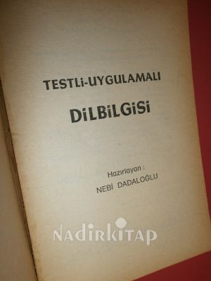 Öğrenciler İçin Testli - Uygulamalı DİLBİLGİSİ