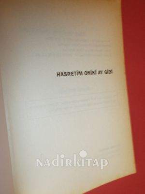 HASRETİM ONİKİ AY GİBİ ŞİİR