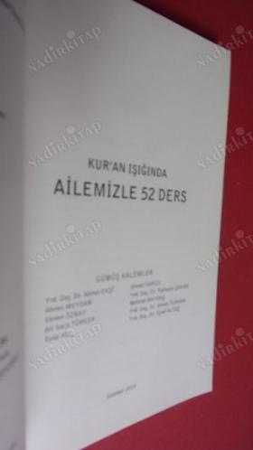 HADİSLER IŞIĞINDA AİLEMİZLE 52 DERS.