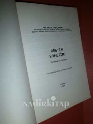 ÜRETİM YÖNETİMİ