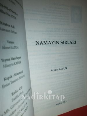NAMAZIN SIRLARI