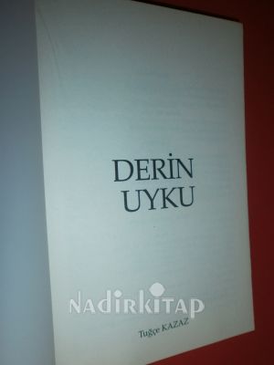 DERİN UYKU..BİRİNCİ BASIM..