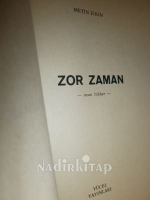 ZOR ZAMAN (İlk baskı)
