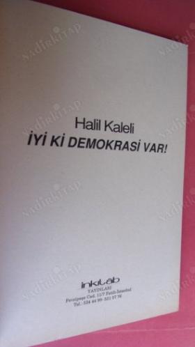 İYİ Kİ DEMOKRASİ VAR!