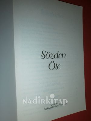 SÖZDEN ÖTE