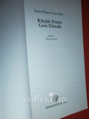 KÜÇÜK PRENS GERİ DÖNDÜ