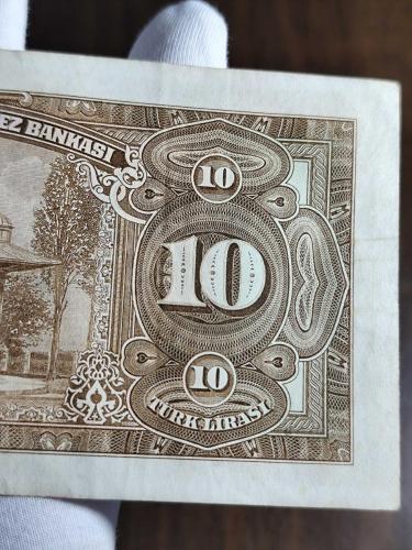 4. Emisyon 2. Tertip 10 Lira Nadir