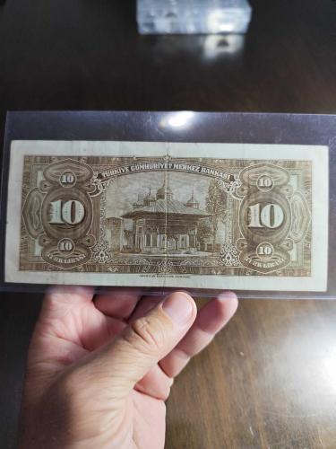 4. Emisyon 2. Tertip 10 Lira Nadir
