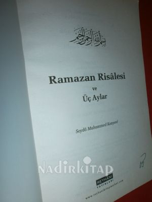 RAMAZAN RİSLESİ VE ÜÇ AYLAR