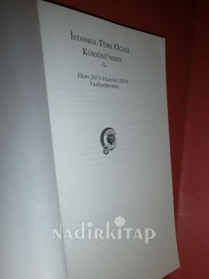 İSTANBUL TÜRK OCAĞI KÜRSÜSÜ'NDEN - 2 - ( EKİM 2014 - HAZİRAN 2015 FAALİYETLERİMİZ )
