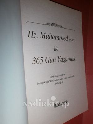 PEYGAMBER EFENDİMİZ HZ. MUHAMMED (s.a.v.) İLE 365 GÜN YAŞAMAK