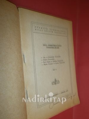 ORTA ÖĞRETİMLE İLGİLİ YÖNETMELİKLER CİLT1