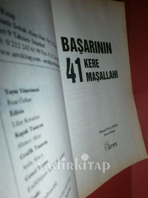 BAŞARININ 41 KERE MAŞALLAHI