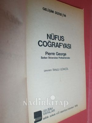 NÜFUS COĞRAFYASI