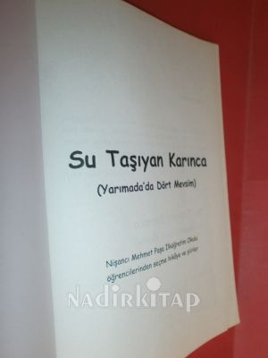 SU TAŞIYAN KARINCA (Yarımada da Dört Mevsim )