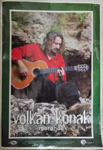 KASET/CD TANITIM AFİŞİ * VOLKAN KONAK * MARANDA