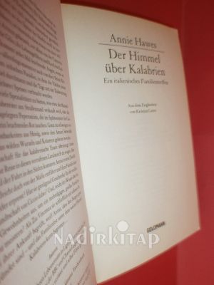 DER HİMMEL ÜBER KALABRİEN -- Calabria üzerinde gökyüzü: Bir İtalyan aile birleşimi