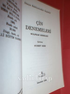 ÇİN DENEMELERİ