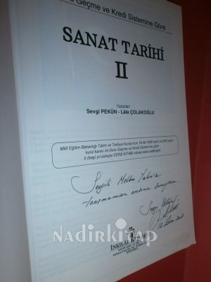 SANAT TARİHİ CİLT .2-** İMZALI**