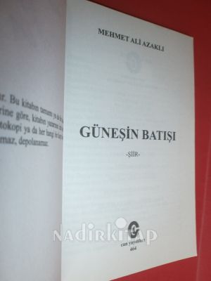 GÜNEŞİN BATISI
