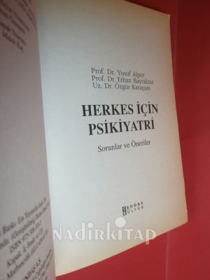 HERKES İÇİN PSİKİYATRİ